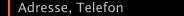 Adresse, Telefon